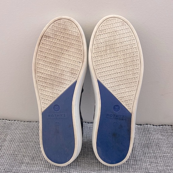 Rothy's Slip On Sneakers - Grey Camo size 7.5 - Picture 3 of 8